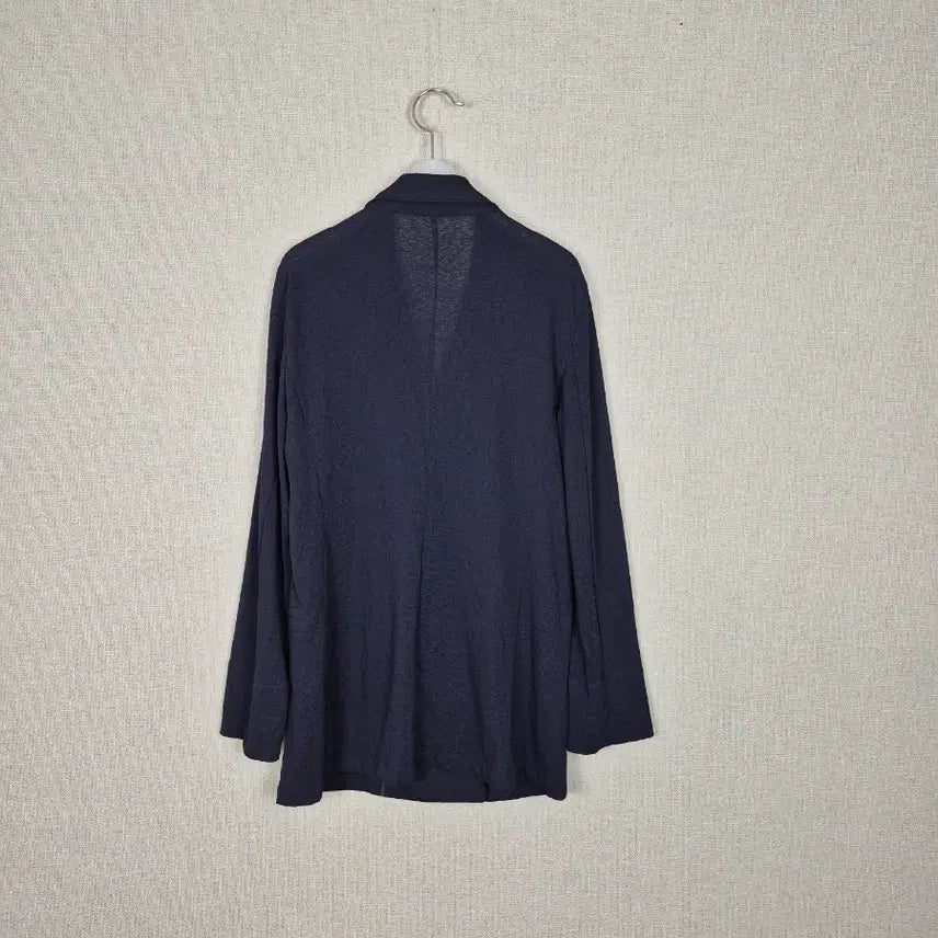 [BUNJANG] Navy Double-Button Sheer Jacket (Size 55) / 