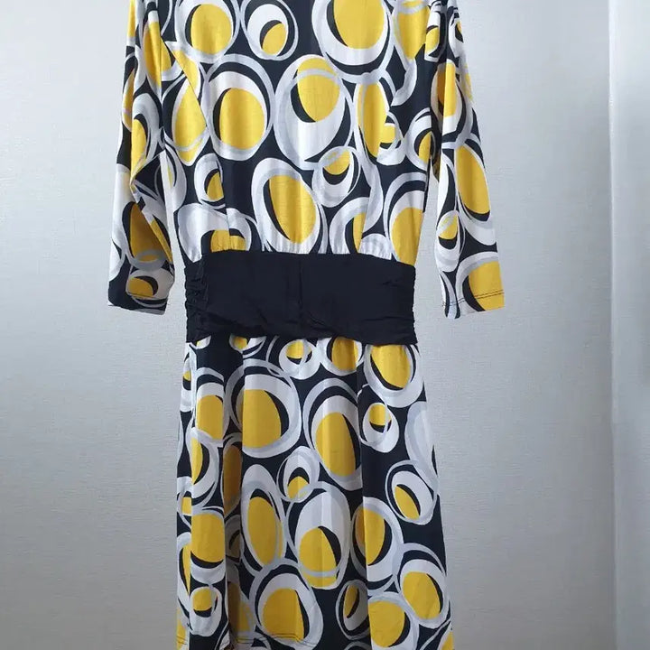 [BUNJANG] Yesica Yellow Long T-Shirt Dress Size 55 / 예시카 옐로우 롱티겸 원피스 신축성아주좋음 싸이즈55