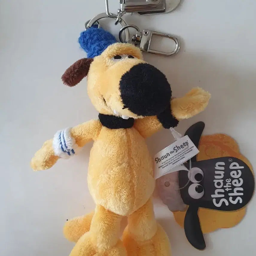 [BUNJANG] Sean The Sheep Dog Putter Keeper Plush Keychain New / 숀더쉽 강아지 비처 인형 키링 퍼터키퍼 새상품