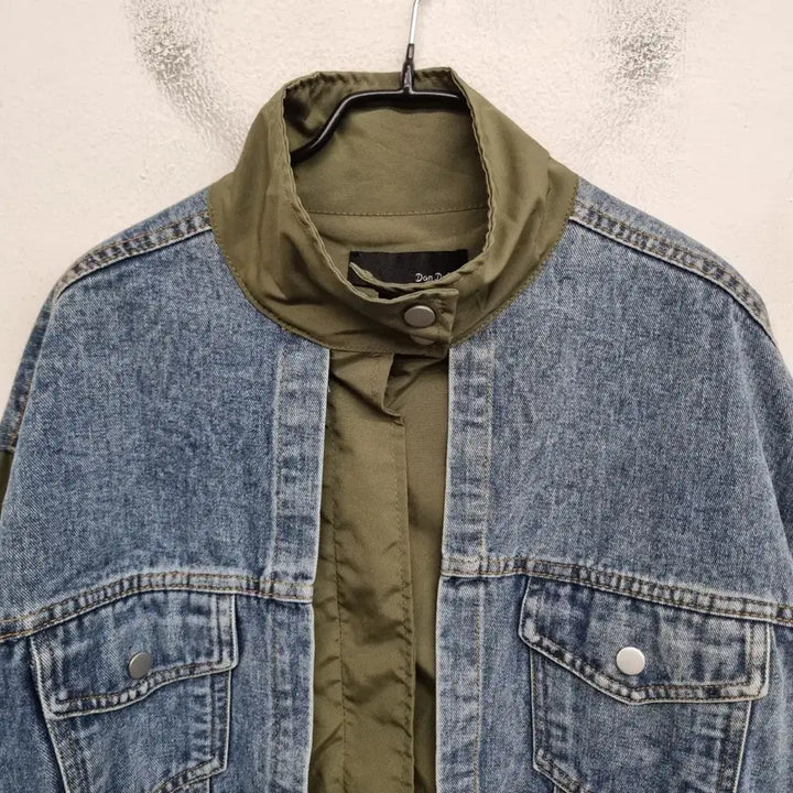 [BUNJANG] Dan DxH Washed Denim Field Jacket (Women&