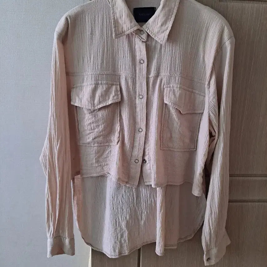 [BUNJANG] Asymmetrical Hem Shirt / 언발 셔츠