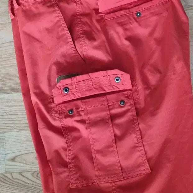 [BUNJANG] K2 Orange Cargo Shorts / 오렌지색 카고 반바지
