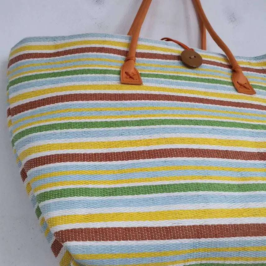 [BUNJANG] Chatelaine Raffia Shoulder Bag / 샤트렌 여성 왕골 숄더백 가방
