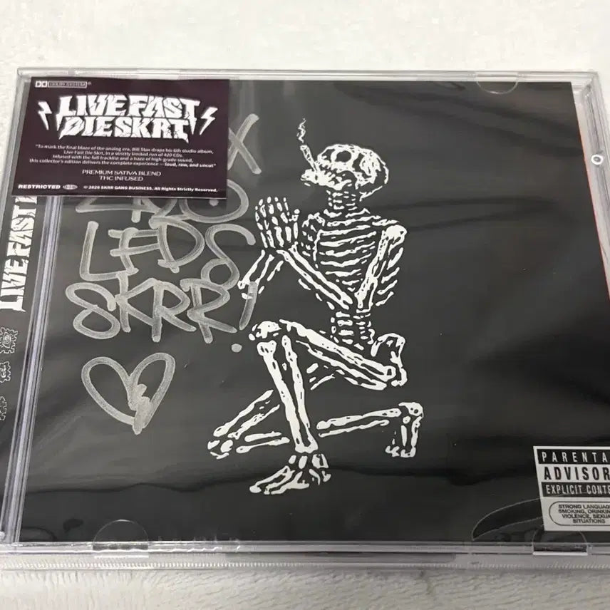 [BUNJANG] Bill Stax LIVE FAST DIE SKRT CD Album / 빌스택스 bill stax LIVE FAST DIE SKRT CD 앨범