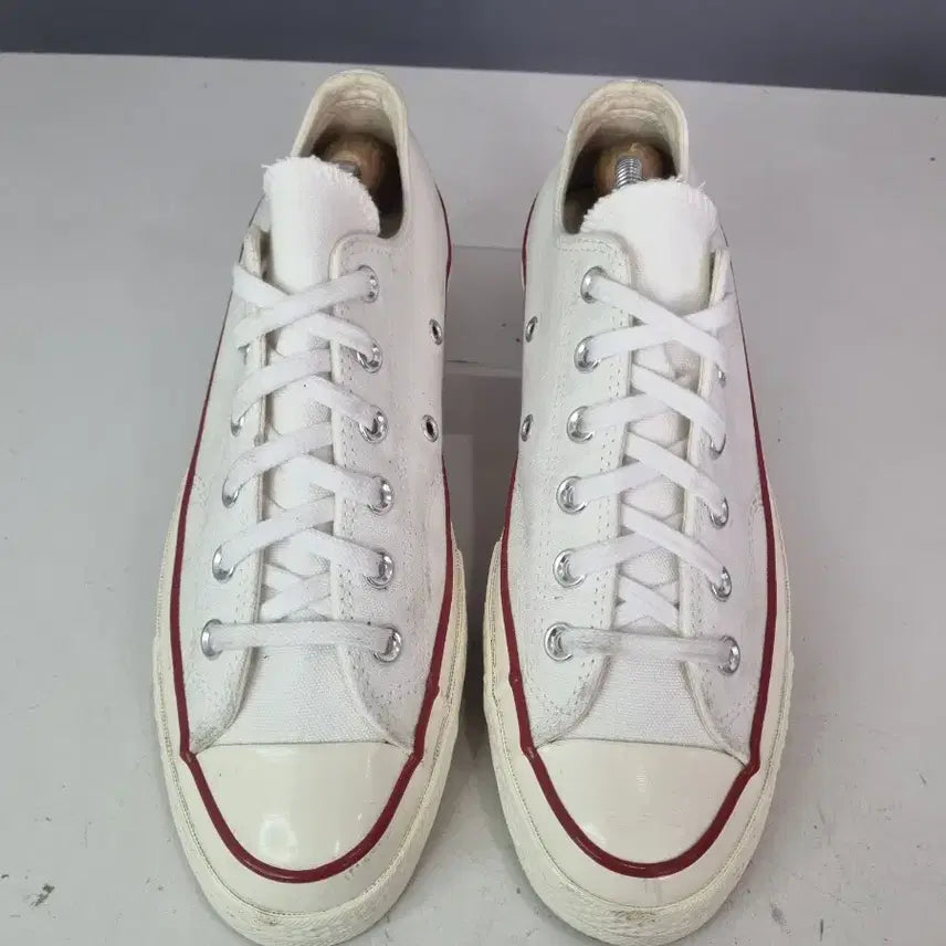 [BUNJANG] Hyojavintage 255 Converse Chuck Taylor Low White / 효자빈티지 255 컨버스 척테일러 로우 화이트