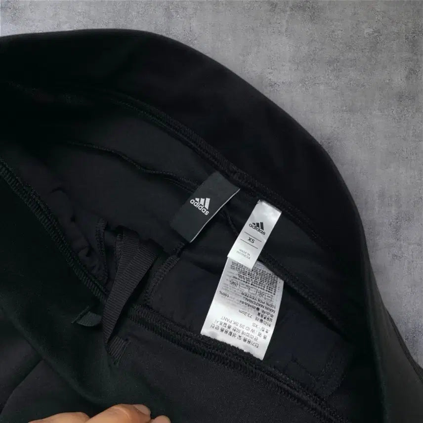 [BUNJANG] Adidas 3S Slim Training Pants Black XS / 아디다스 Adidas 블랙 3S 슬림 트레이닝 팬츠 XS