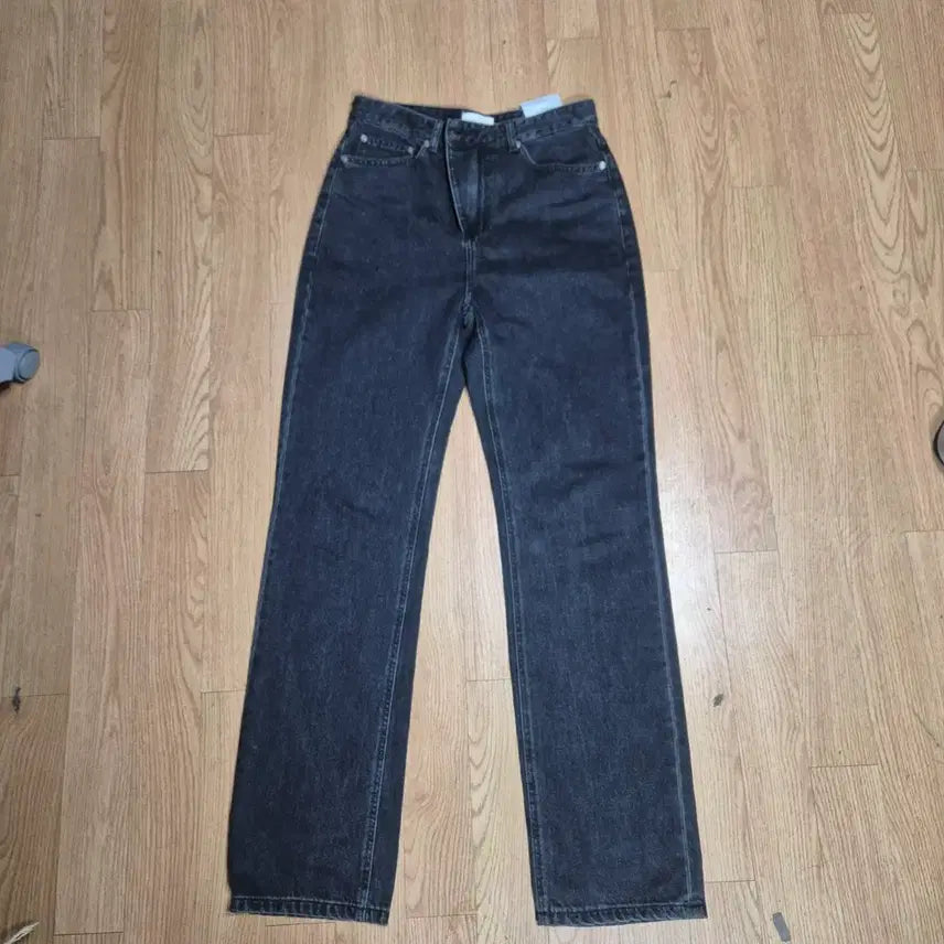 [BUNJANG] Etce Black Denim Straight Fit Pants / etce 블랙 데님 팬츠 일자핏