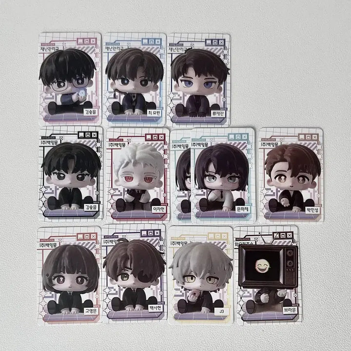 [BUNJANG] Gaedam Eolgeun Figure Set B / 괴담출근 피규어 B세트