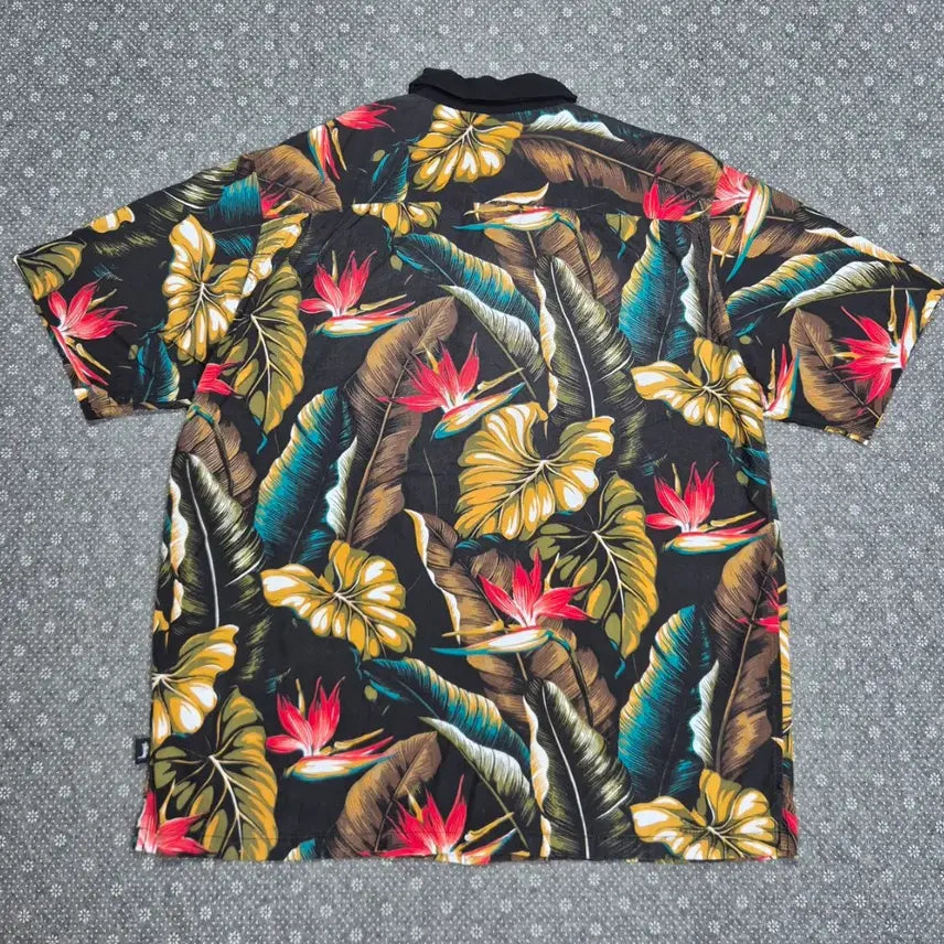 [BUNJANG] Stussy Printed Shirt / [M,실측L]스투시 프린트 셔츠 -780