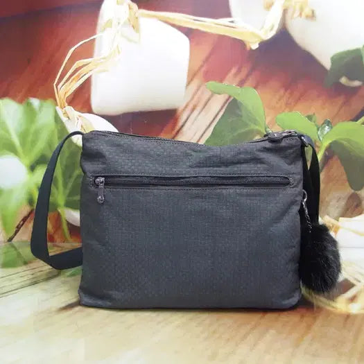 [BUNJANG] Kipling Shoulder Bag Crossbody Nylon Grey/Black / 구제토토 키플링 숄더백 크로스백 정품 중고가방 명품 61205