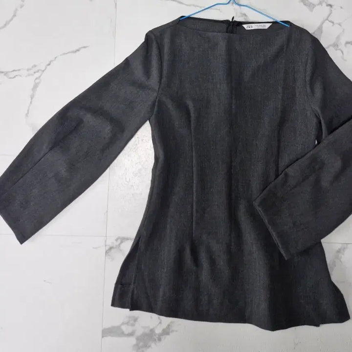 [BUNJANG] Zara Charcoal Blouse / 자라 블라우스