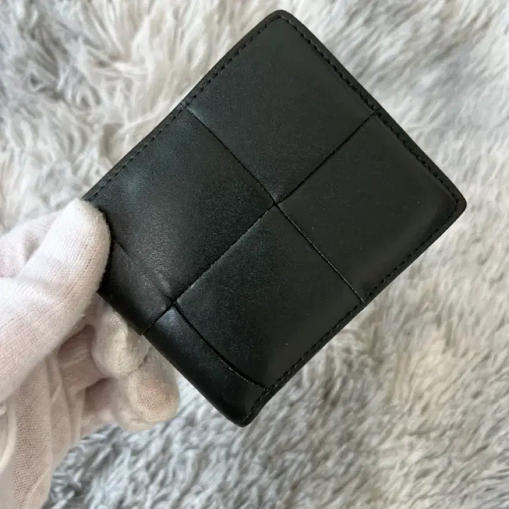 [BUNJANG] Bottega Veneta Cassette Bi-Fold Wallet Black / 보테가 카세트 반지갑