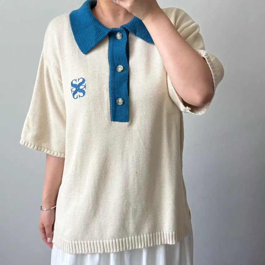 [BUNJANG] Ceter Napoli Cotton Knit / 세터 나폴리 코튼 니트