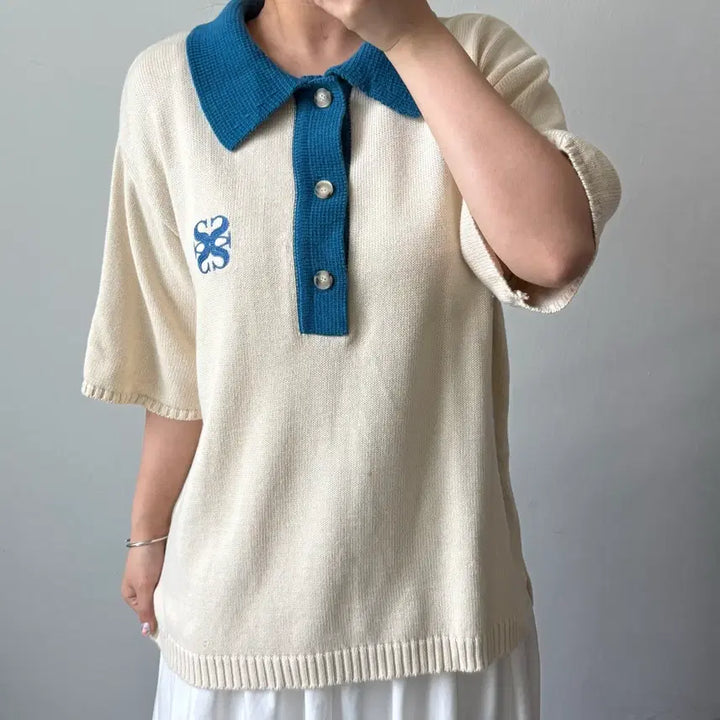 [BUNJANG] Ceter Napoli Cotton Knit / 세터 나폴리 코튼 니트