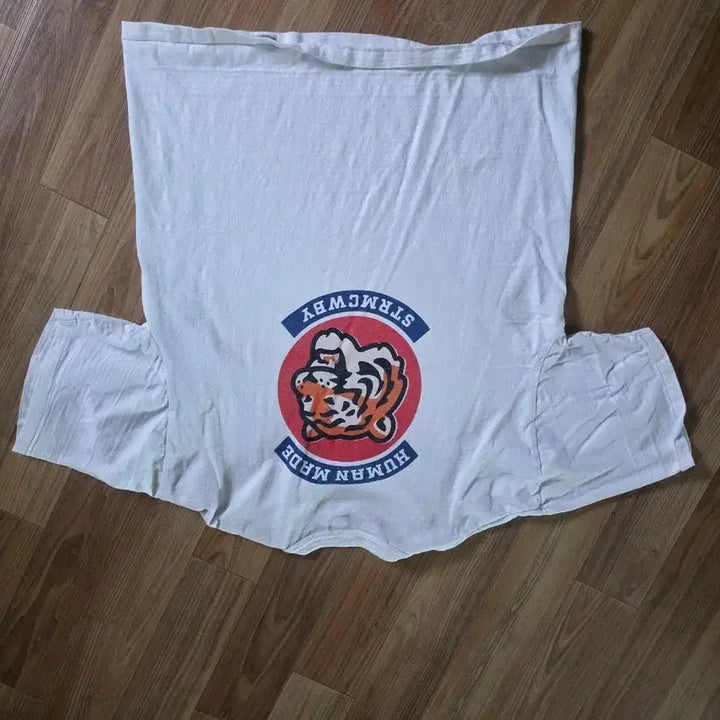 [BUNJANG] Human Made Tiger Short Sleeve T-Shirt White / 휴먼메이드 호랑이 반팔 티셔츠 화이트