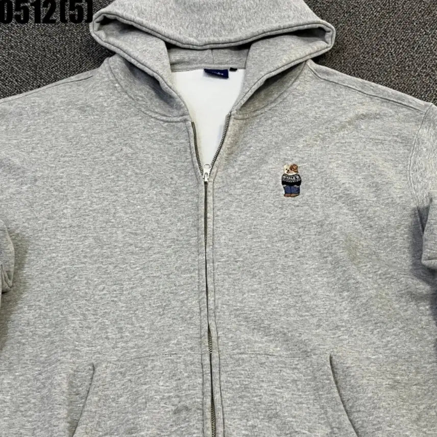[BUNJANG] Yale Gray Hoodie / 예일 후드집업 그레이