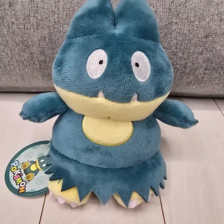 [BUNJANG] Pokemon Munchlax Plush Keychain 13cm / 포켓몬스터 먹고자 봉제인형 13cm 키링