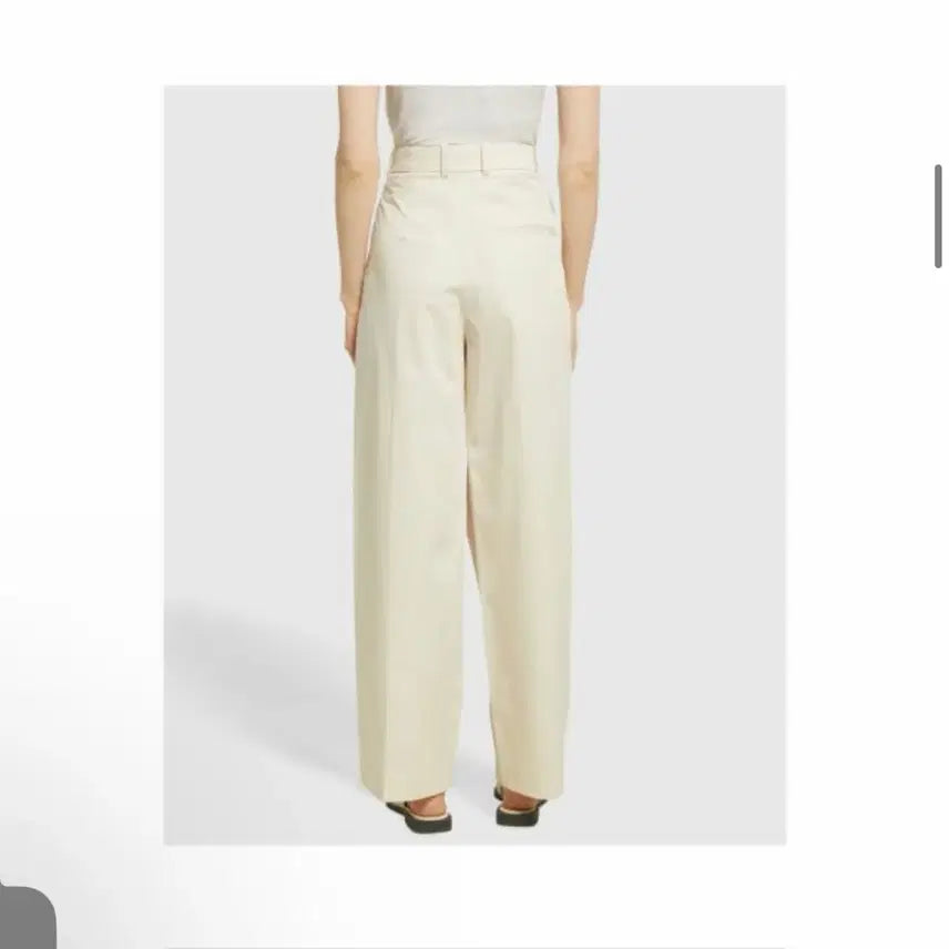 [BUNJANG] COS Wide Leg Trousers Beige Women&