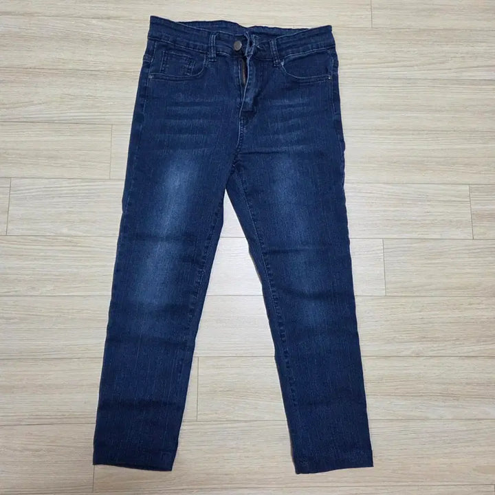 [BUNJANG] Skinny Jeans - Short Length / (실착1회) 진청 데님스키니 키작녀 청바지 S사이즈