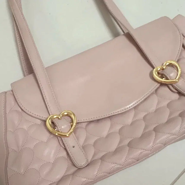 [BUNJANG] Lovecat Heart Quilting Bag / 러브캣 하트 퀄팅 백 (양지뢰,갸루가방)