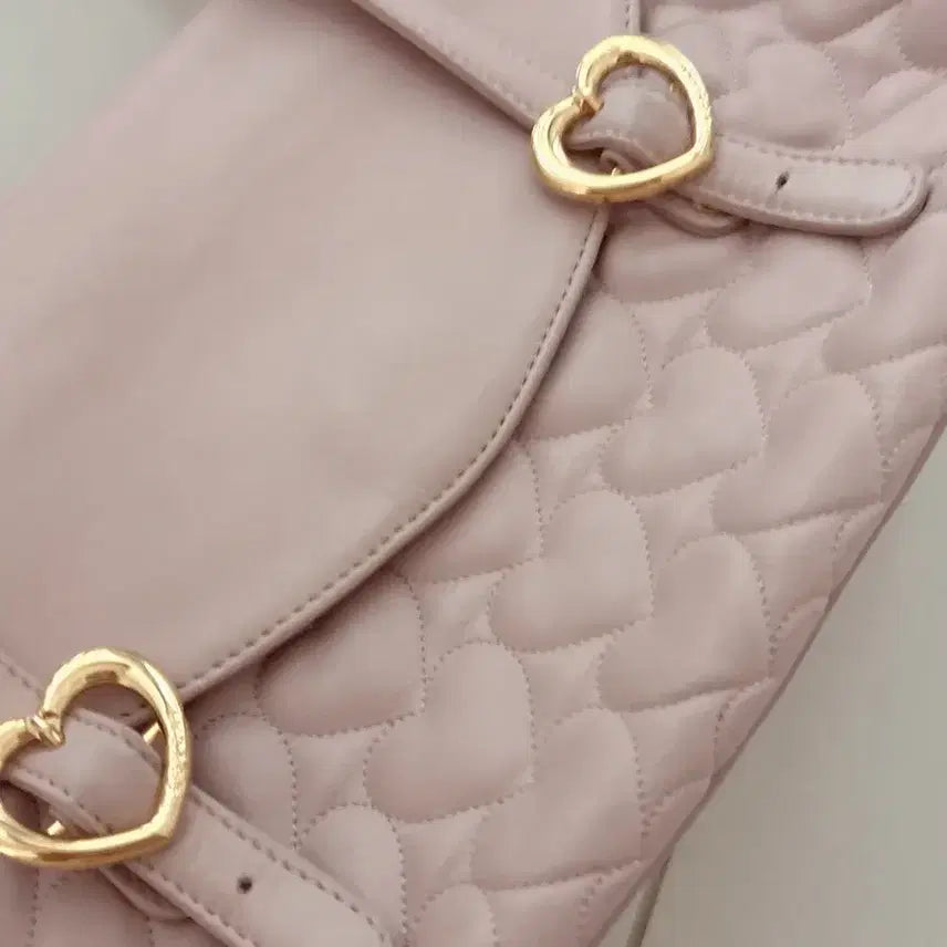 [BUNJANG] Lovecat Heart Quilting Bag / 러브캣 하트 퀄팅 백 (양지뢰,갸루가방)