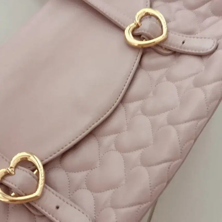 [BUNJANG] Lovecat Heart Quilting Bag / 러브캣 하트 퀄팅 백 (양지뢰,갸루가방)