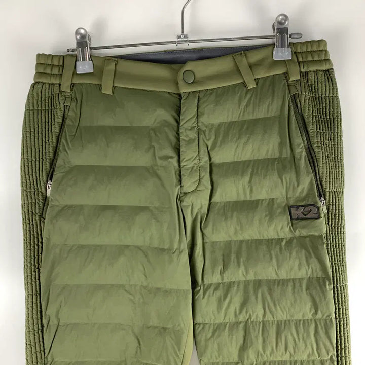 [BUNJANG] K2 Khaki Padded Hiking Pants / K2 카키 패딩 등산 바지 28 .260511