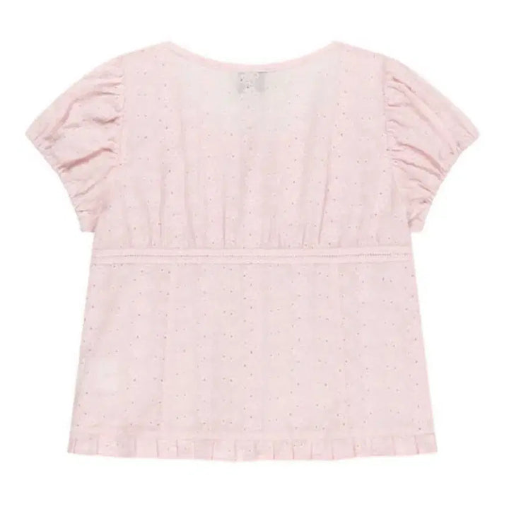 [BUNJANG] Marithe Francois Girbaud Lace Blouse Pink / 마리떼 레이스 블라우스 핑크