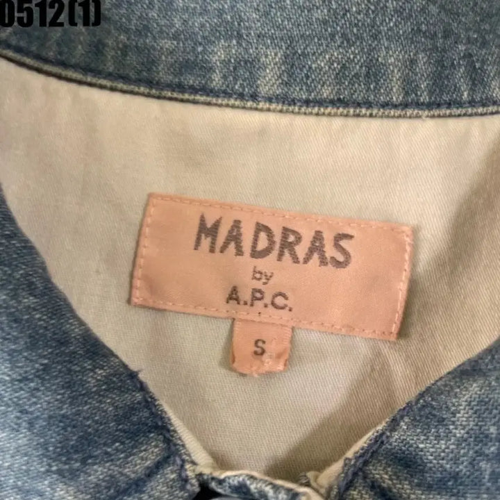 [BUNJANG] APC Madras Denim Shirt Jacket / MADRAS apc 데님 셔츠 자켓