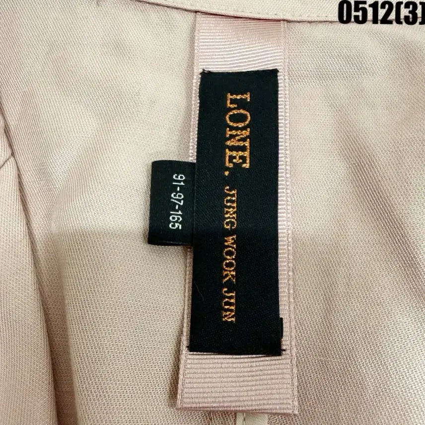 [BUNJANG] JUNGWOOKJUN LONE Pink Double Button Jacket / 정욱준 LONE 핑크 더블 버튼 자켓 0512