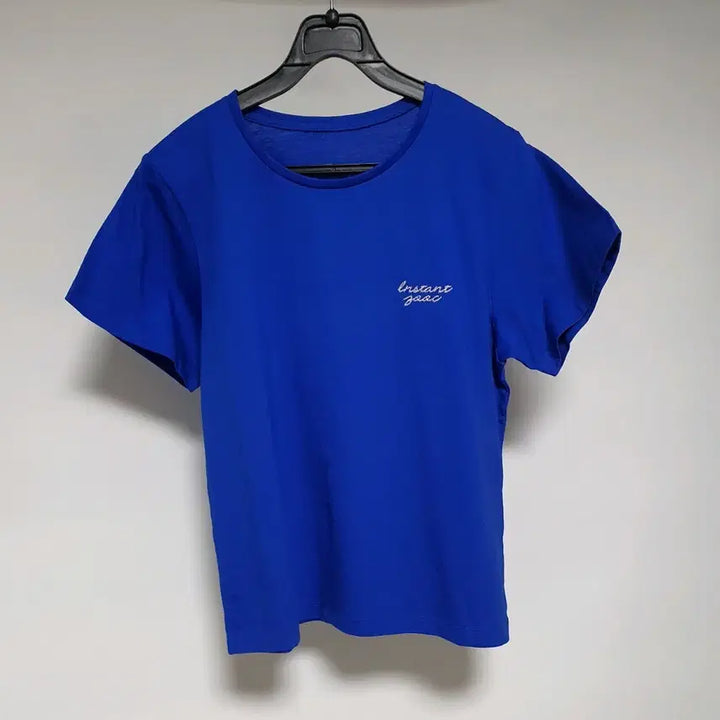 [BUNJANG] Zooc Embroidered Logo Short Sleeve T-Shirt / zooc 쥬크 여자 반팔 티셔츠 자수 포인트 m이나 s~m 가능