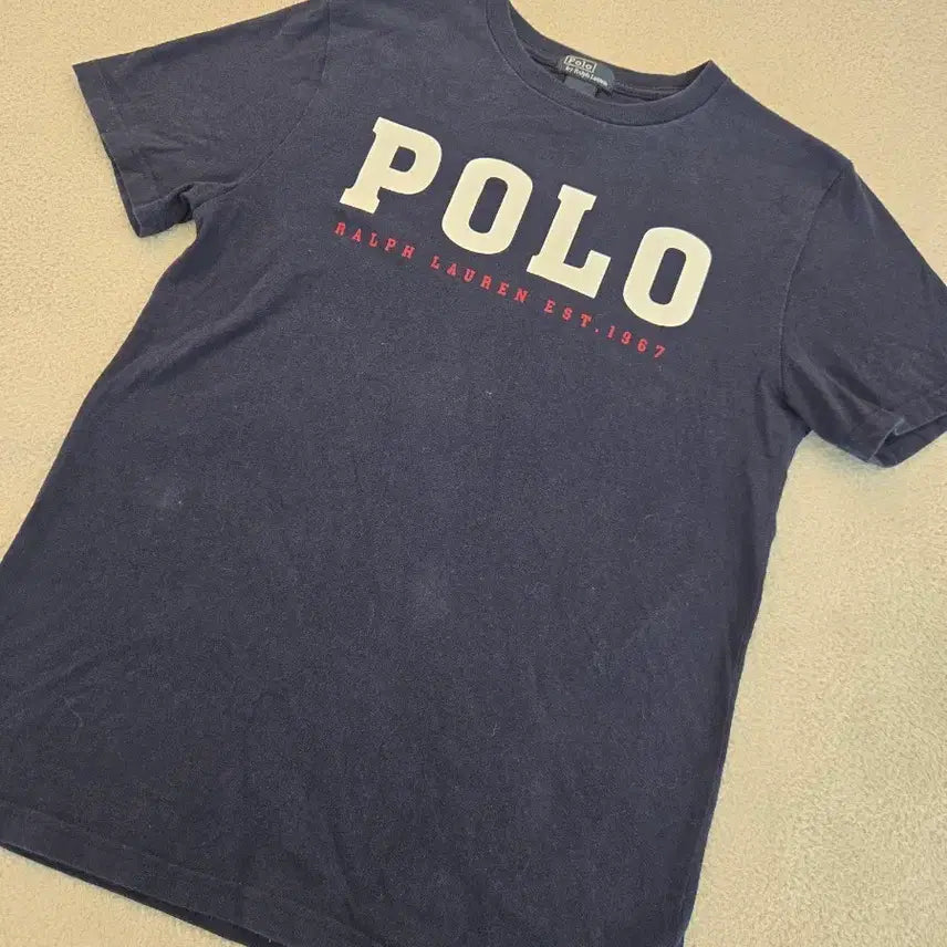 [BUNJANG] Polo Ralph Lauren Navy Logo T-Shirt / 폴로 랄프로렌 네이비 로고 반팔티