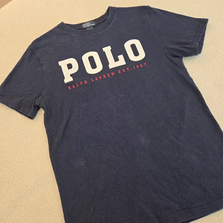 [BUNJANG] Polo Ralph Lauren Navy Logo T-Shirt / 폴로 랄프로렌 네이비 로고 반팔티