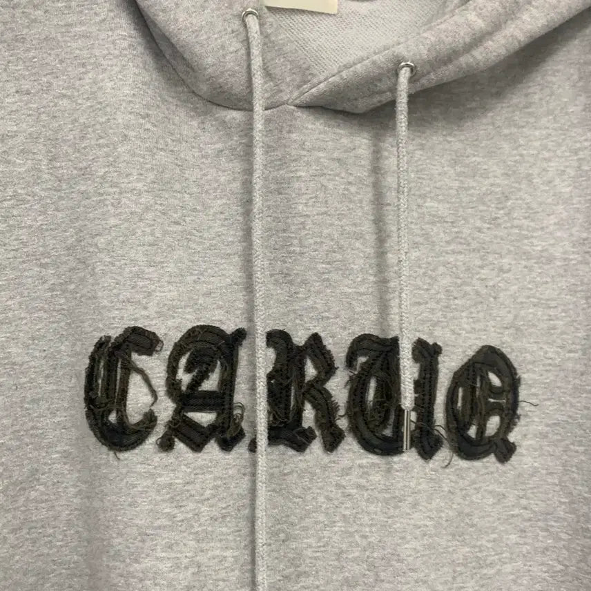 [BUNJANG] Camouflage Lettering Oversized Hoodie Zip-Up (Unisex) / 카모 레터링 오버핏 후드집업(공용)