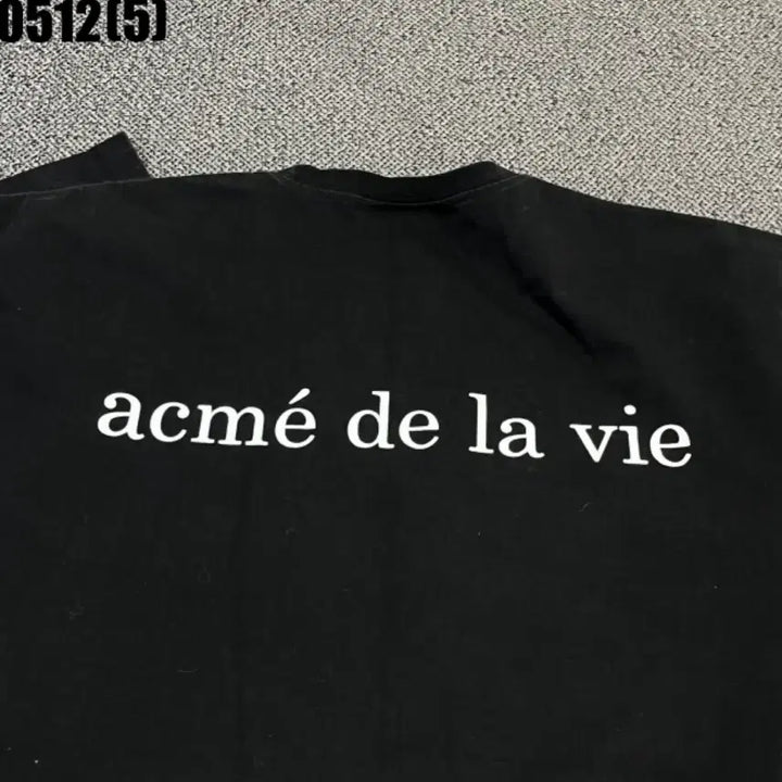 [BUNJANG] Acme de la Vie Black Short Sleeve T-Shirt / acme de la vie 블랙 반팔 티셔츠