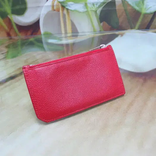 [BUNJANG] Saint Laurent 379278 Coin Purse Card Holder Red Leather / 구제토토 생로랑 379278 동전지갑 카드지갑 정품 중고 명품 61205