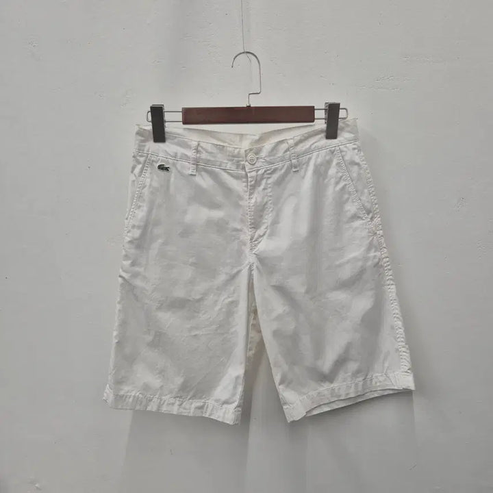 [BUNJANG] Lacoste Cotton Shorts / 라코스테 코튼 반바지 38