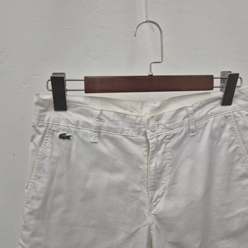 [BUNJANG] Lacoste Cotton Shorts / 라코스테 코튼 반바지 38