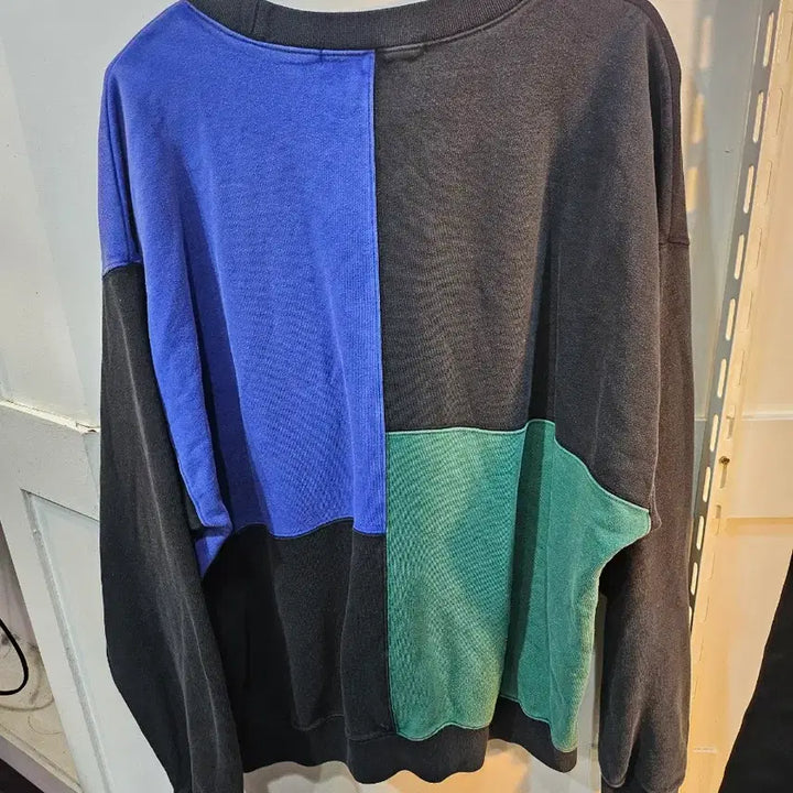 [BUNJANG] LMC Color Block Sweatshirt / <만원빈티지>LMC 컬러 블록 맨투맨 티셔츠