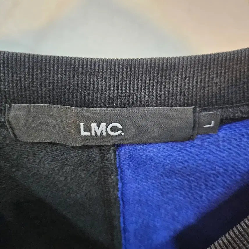 [BUNJANG] LMC Color Block Sweatshirt / <만원빈티지>LMC 컬러 블록 맨투맨 티셔츠