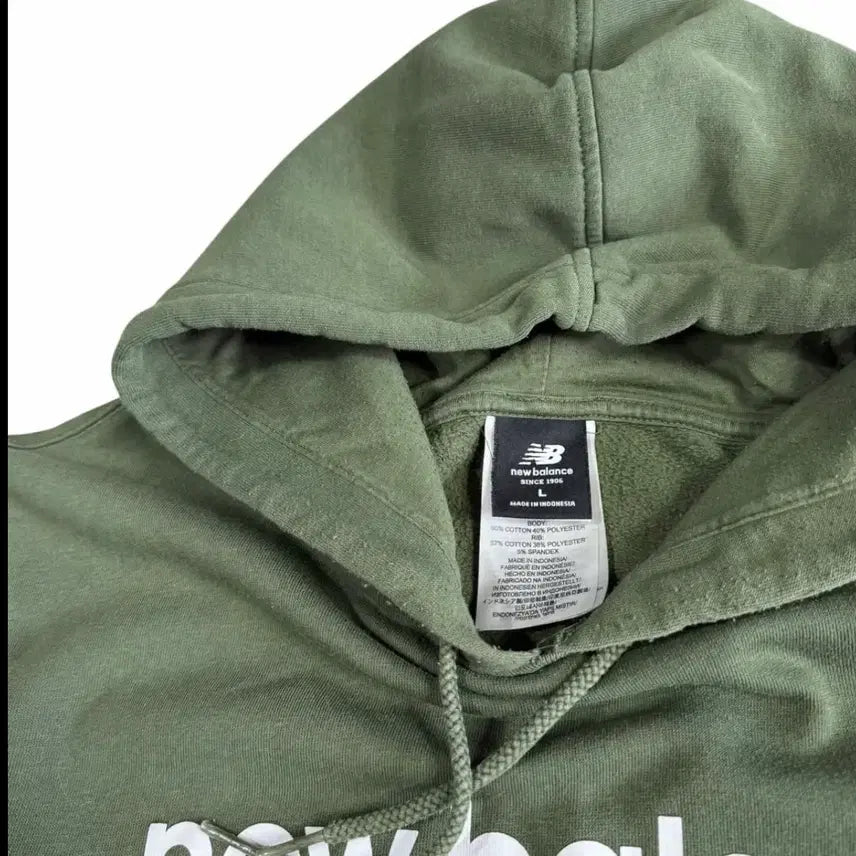[BUNJANG] New Balance Hoodie L Size / 뉴발란스 후드티