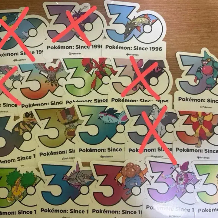 [BUNJANG] Pokemon 30th Anniversary Stickers / 포켓몬스터 30주년 스티커 판매해요 메타몽 서울숲 팝업