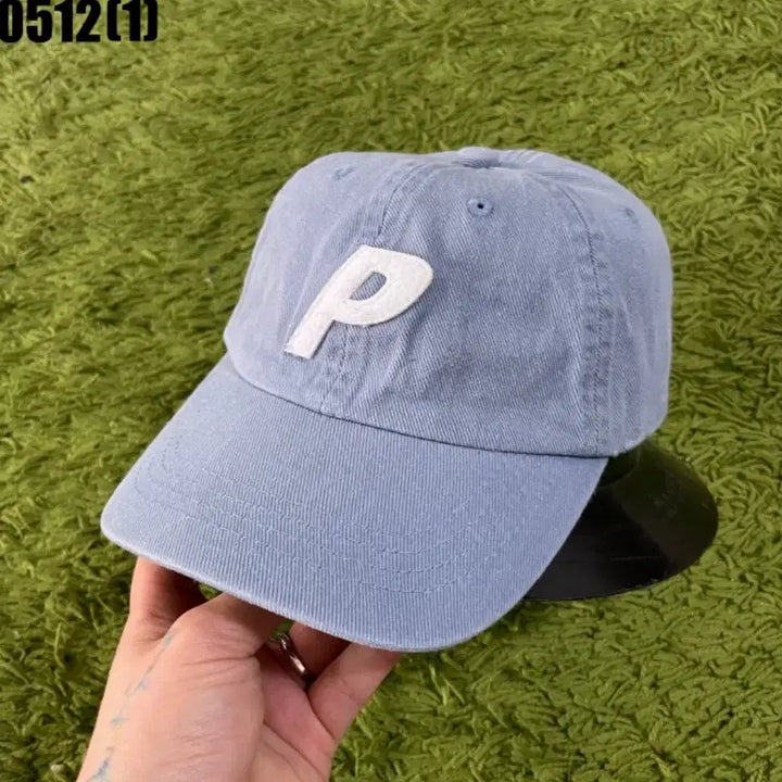 [BUNJANG] Palace P Logo Ball Cap Light Blue / 팔라스 P 로고 볼캡 연청색
