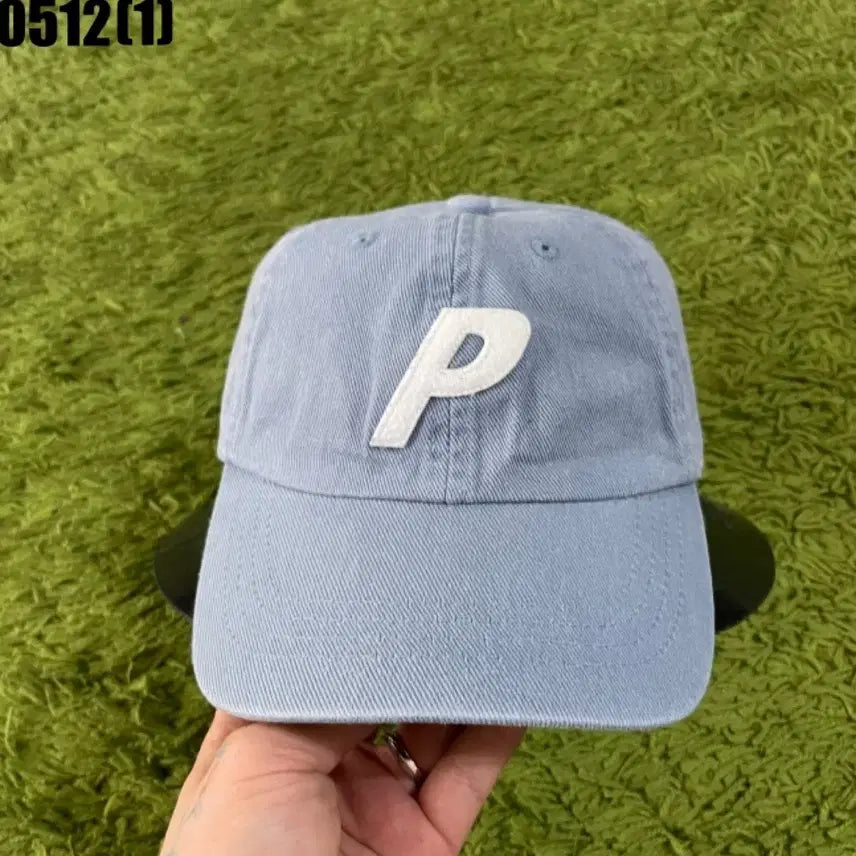 [BUNJANG] Palace P Logo Ball Cap Light Blue / 팔라스 P 로고 볼캡 연청색