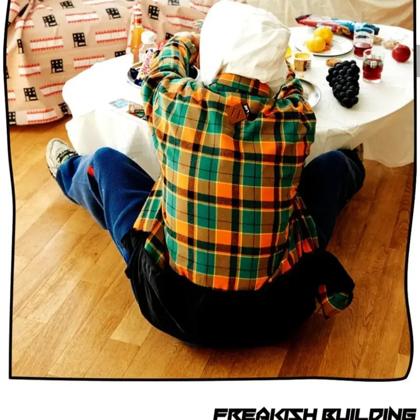 [BUNJANG] Freakish Building Checkered Shirt / (실착2회) 프리키쉬빌딩 체크셔츠