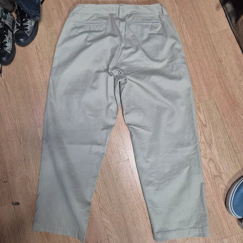 [SOLD OUT] 에스피오나지 와이드핏 베이지 면바지