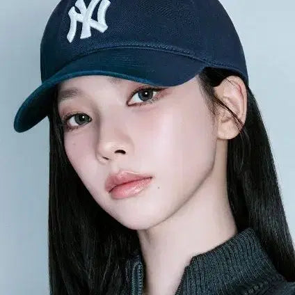 [BUNJANG] MLB Unstructured Ball Cap Navy / MLB 공용 네이비 언스트럭쳐 볼캡 모자 free