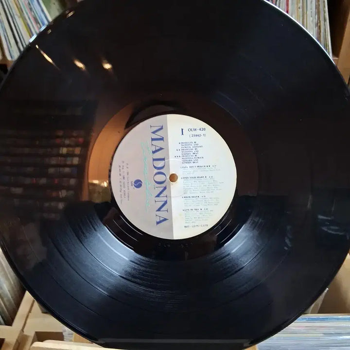 [BUNJANG] Madonna True Blue LP Vinyl Record / 소장가치 마돈나 True Blue LP 바이닐
