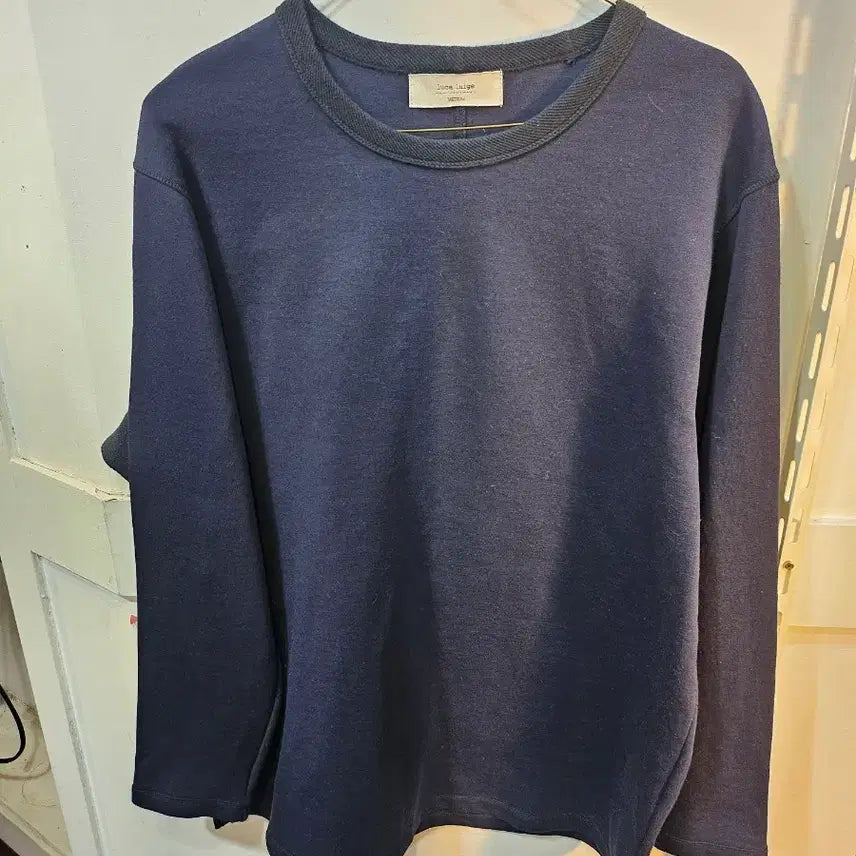 [BUNJANG] Luce Luige Navy Long Sleeve T-Shirt / <만원빈티지>Luce Luige 네이비 롱슬리브 티셔츠