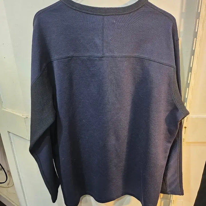 [BUNJANG] Luce Luige Navy Long Sleeve T-Shirt / <만원빈티지>Luce Luige 네이비 롱슬리브 티셔츠
